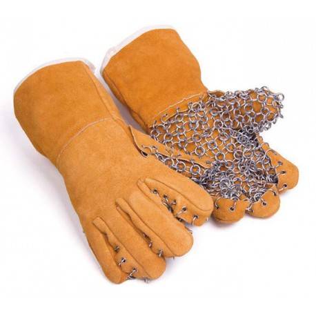 Guante de protección mecánica y térmica CAT.III para horno de leña