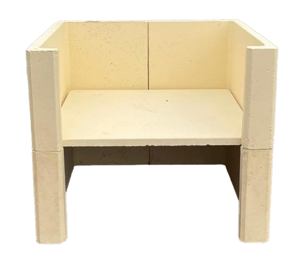 Soporte de cemento para horno de leña